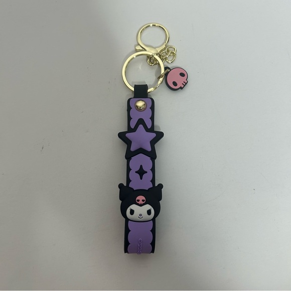 Sanrio Wristlet Keychain 3 different Characters Kuromi, Hello Kitty, Cinnamaroll - Picture 4 of 9